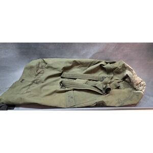 US Military Issue Olive Drab Canvas Duffel Sea Bag Backpack Tactical Large 37in